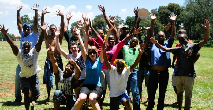 Group photo of team building
